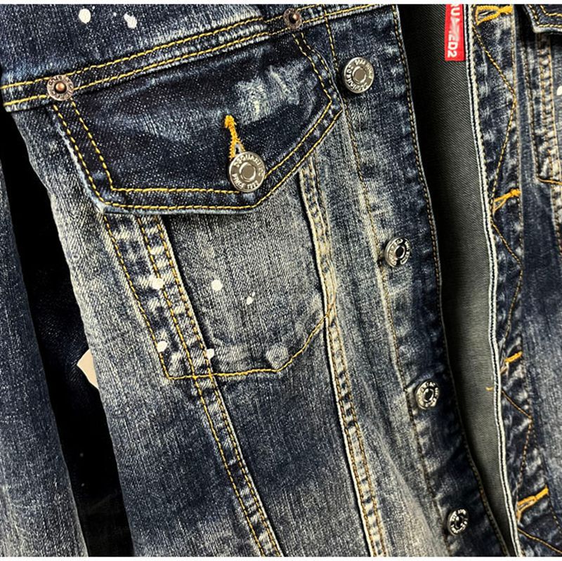 2025 New-DSQ2 Denim Jacke