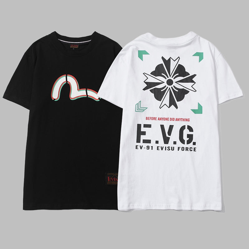 EV  New Men's and Women's T-shirts